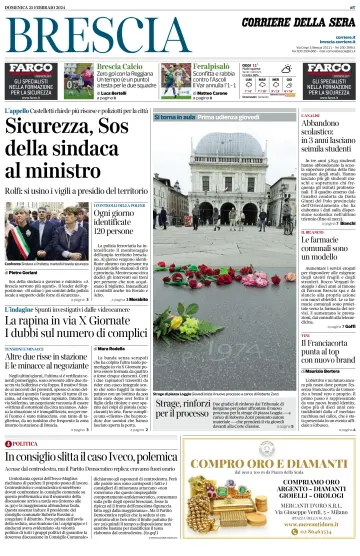 Corriere della Sera (Brescia) - 25 Feb 2024