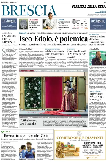 Corriere della Sera (Brescia) - 3 Mar 2024