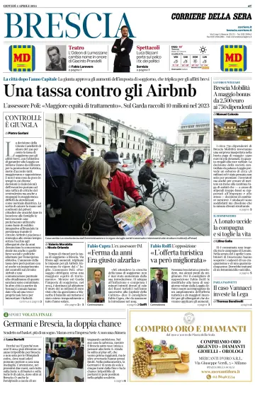 Corriere della Sera (Brescia) - 4 Apr 2024