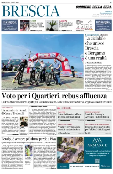 Corriere della Sera (Brescia) - 14 四月 2024