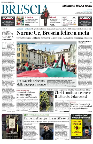 Corriere della Sera (Brescia) - 26 апр. 2024