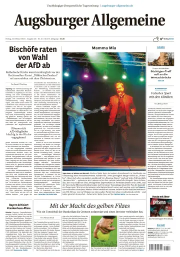 Augsburger Allgemeine (Ausgabe Stadt) - 23 Feb 2024