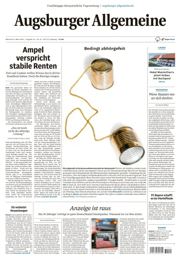 Augsburger Allgemeine (Ausgabe Stadt) - 6 Mar 2024