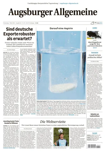 Augsburger Allgemeine (Ausgabe Stadt) - 7 Mar 2024