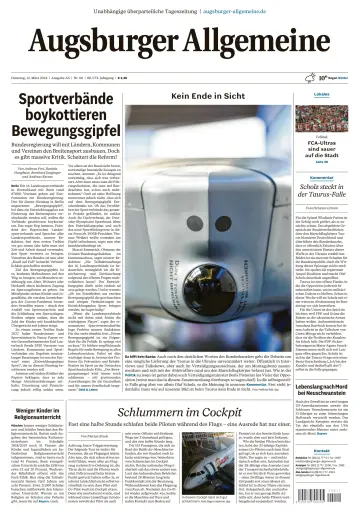 Augsburger Allgemeine (Ausgabe Stadt) - 12 Mar 2024