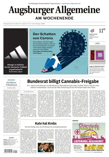 Augsburger Allgemeine (Ausgabe Stadt) - 23 Mar 2024