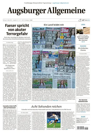 Augsburger Allgemeine (Ausgabe Stadt) - 25 Mar 2024