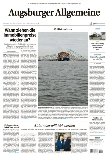 Augsburger Allgemeine (Ausgabe Stadt) - 27 Mar 2024