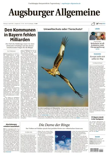 Augsburger Allgemeine (Ausgabe Stadt) - 08 abril 2024