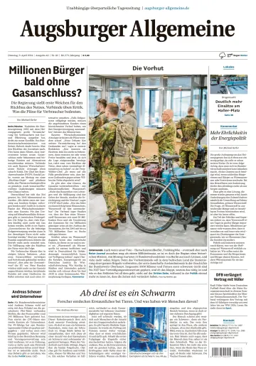 Augsburger Allgemeine (Ausgabe Stadt) - 09 4월 2024