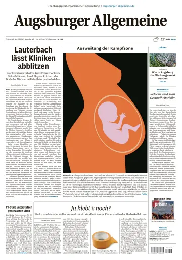 Augsburger Allgemeine (Ausgabe Stadt) - 12 Apr 2024