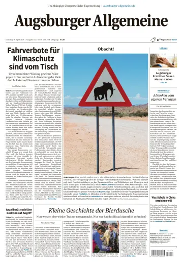 Augsburger Allgemeine (Ausgabe Stadt) - 16 abril 2024