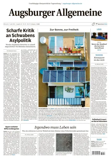 Augsburger Allgemeine (Ausgabe Stadt) - 17 Apr. 2024