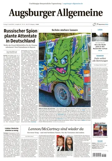 Augsburger Allgemeine (Ausgabe Stadt) - 19 abril 2024