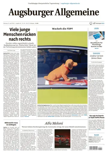 Augsburger Allgemeine (Ausgabe Stadt) - 23 abril 2024