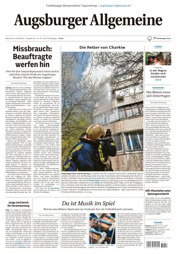 Augsburger Allgemeine (Ausgabe Stadt) - 24 abril 2024