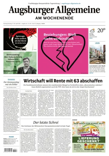 Augsburger Allgemeine (Ausgabe Stadt) - 27 Apr 2024
