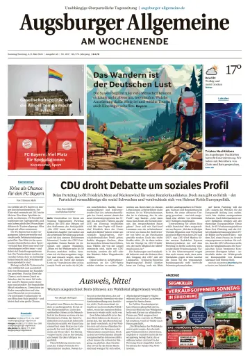 Augsburger Allgemeine (Ausgabe Stadt) - 4 May 2024