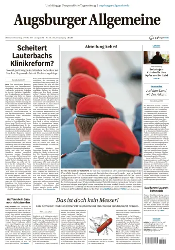 Augsburger Allgemeine (Ausgabe Stadt) - 08 mayo 2024