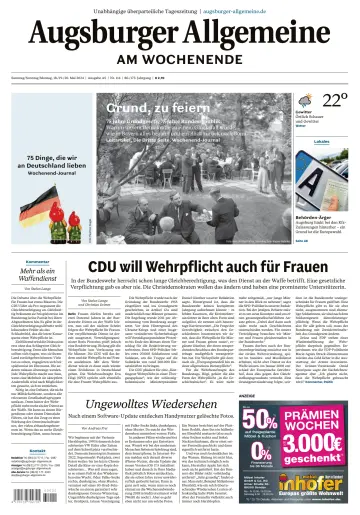 Augsburger Allgemeine (Ausgabe Stadt) - 18 May 2024