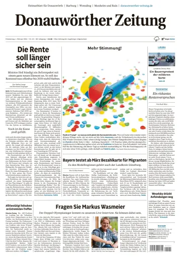 Donauwoerther Zeitung - 1 Feb 2024