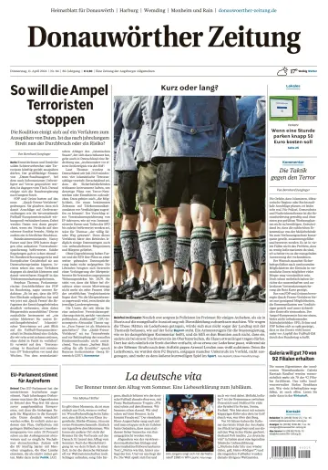 Donauwörther Zeitung - 11 Nis 2024
