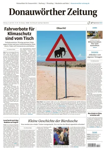 Donauwörther Zeitung - 16 avr. 2024