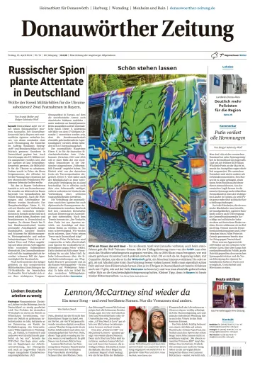 Donauwörther Zeitung - 19 апр. 2024