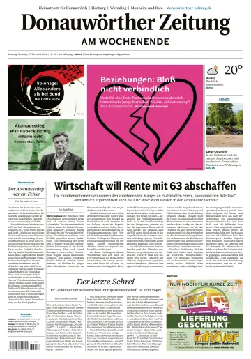Donauwoerther Zeitung - 27 Apr 2024