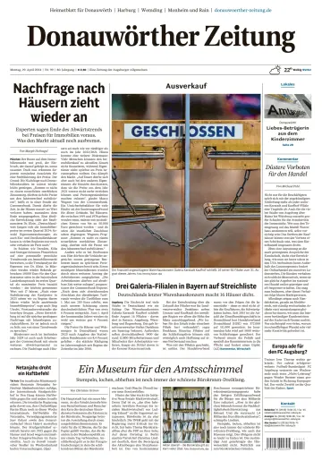 Donauwoerther Zeitung - 29 Apr 2024