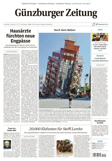 Günzburger Zeitung - 4 Ebri 2024