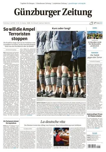 Günzburger Zeitung - 11 四月 2024