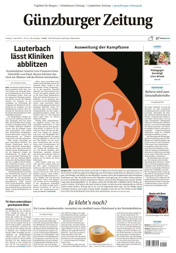 Günzburger Zeitung - 12 апр. 2024