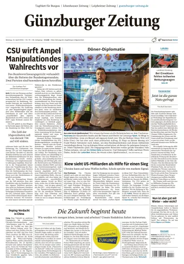 Günzburger Zeitung - 22 Ebri 2024