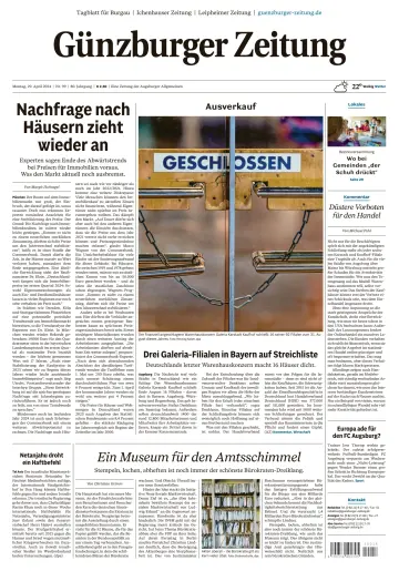 Günzburger Zeitung - 29 四月 2024