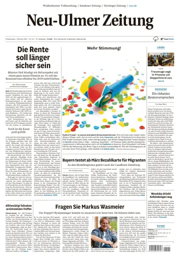 Neu-Ulmer Zeitung - 1 Feb 2024