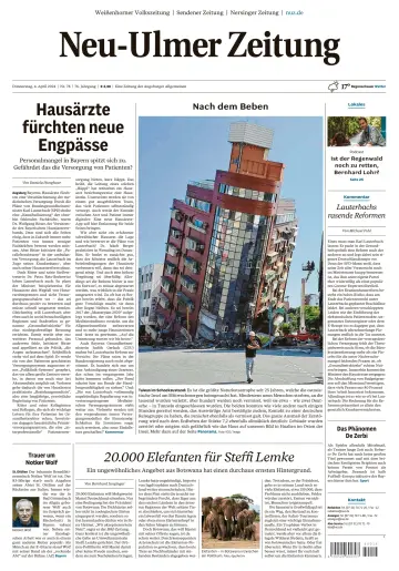 Neu-Ulmer Zeitung - 04 апр. 2024