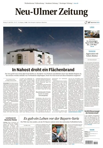Neu-Ulmer Zeitung - 15 апр. 2024