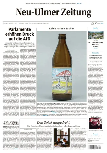 Neu-Ulmer Zeitung - 26 avr. 2024