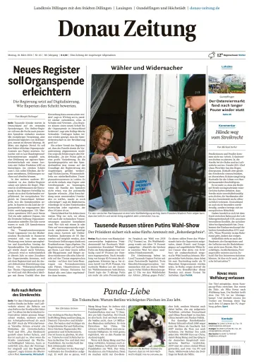 Donau Zeitung - 18 Mar 2024