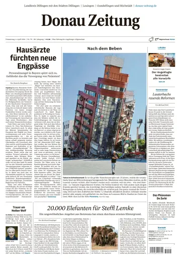 Donau Zeitung - 4 Apr 2024