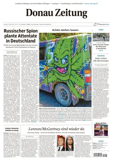 Donau Zeitung - 19 4월 2024