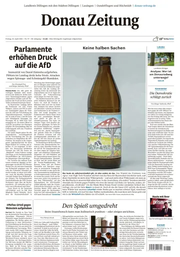 Donau Zeitung - 26 4月 2024