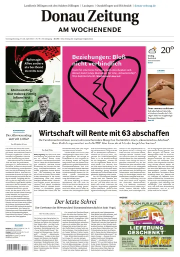 Donau Zeitung - 27 апр. 2024