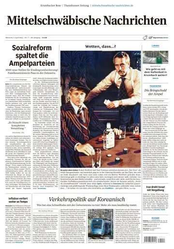 Mittelschwäbische Nachrichten - 03 abril 2024