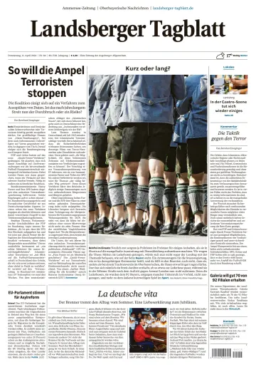 Landsberger Tagblatt - 11 四月 2024