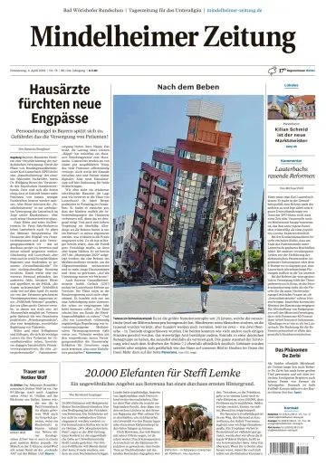 Mindelheimer Zeitung - 04 avr. 2024