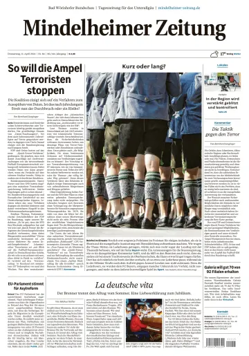Mindelheimer Zeitung - 11 avr. 2024