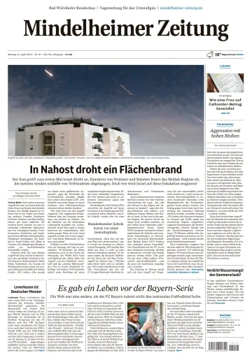 Mindelheimer Zeitung - 15 四月 2024