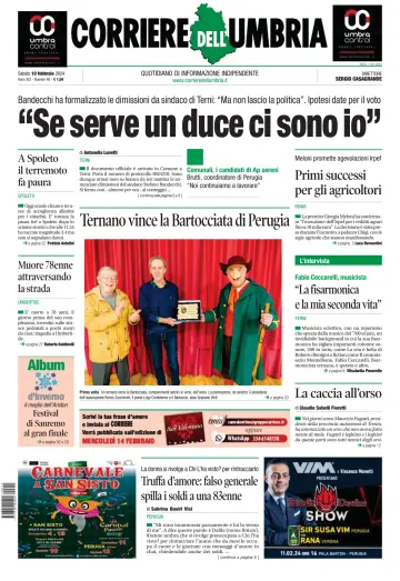 Corriere dell Umbria - 10 Feb 2024